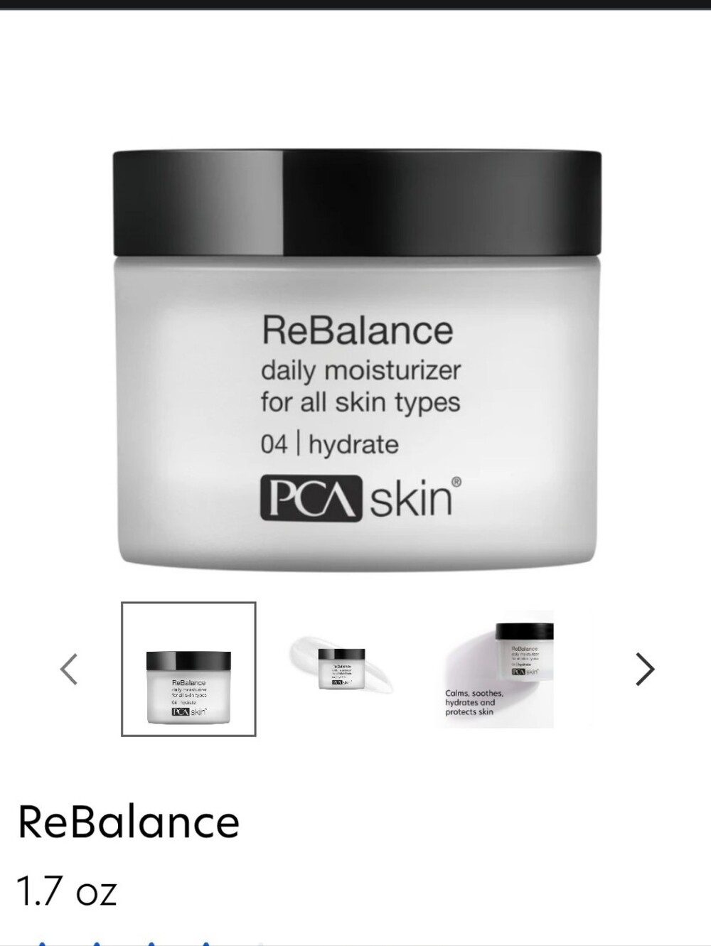 PCA Skin ReBalance Daily Moisturizer